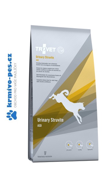 Trovet dog Urinary Struvite ASD 3kg