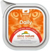 Almo Nature Daily Menu cat vanička hovězí 100g