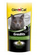 Gimcat GRAS BITS tabl. s kočičí trávou 40g