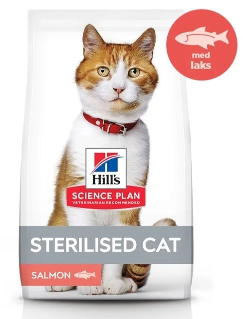 Hill's Science Plan Feline Adult Sterilised Cat Salmon Dry 10 kg
