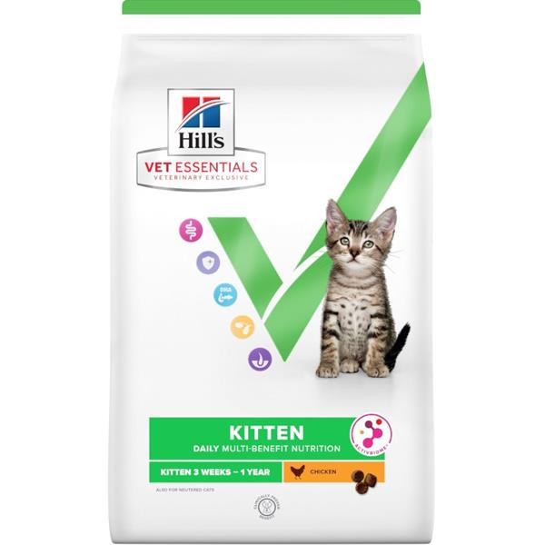 Hill's VetEssentials Feline Kitten Chicken Dry 1,5 kg