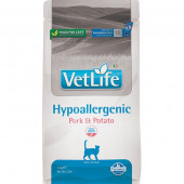 Vet Life Natural Feline Dry Hypoallergenic Pork & Potato Adult 1,5 kg