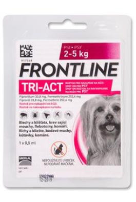 Frontline TRI-ACT spot on dog XS 1x0,5ml