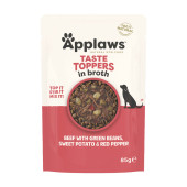Applaws Dog kapsa Toppers Broth hovězí s batáty 85g