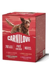 Carnilove Dog Pouch Paté Multipack 4x300g