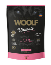 WOOLF Ultimate DogFood Semi-Moist Fish with Salmon 1kg