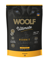 WOOLF Ultimate DogFood Semi-Moist Rabbit 1kg