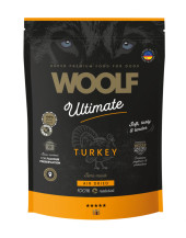 WOOLF Ultimate DogFood Semi-Moist Turkey 1kg