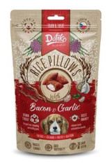Dafiko plněné polštářky pro psy slanina/česnek 80g